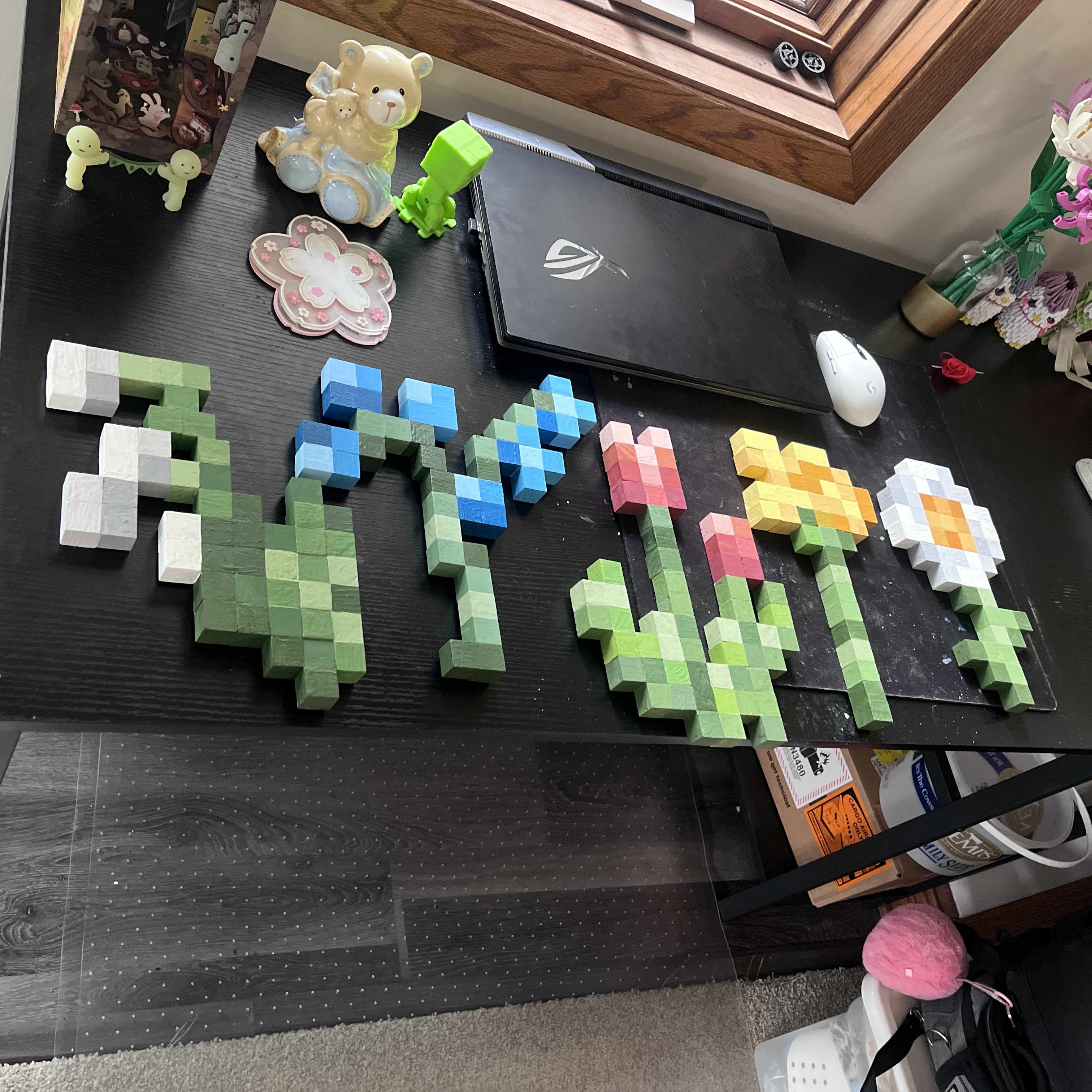 Minecraft flowers